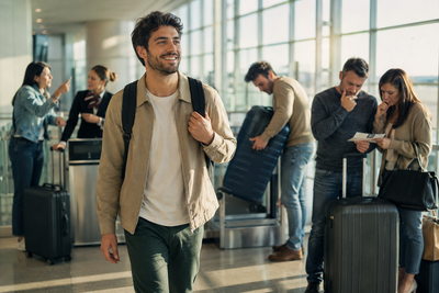 Viaja con mochila y evita pagar maleta